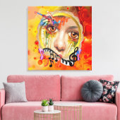 アーティストパレット キャンバスプリント (インサイチュ (リビング))