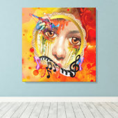 アーティストパレット キャンバスプリント (インサイチュ (ウッドフロア))