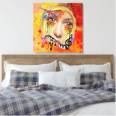 アーティストパレット キャンバスプリント (インサイチュ (寝室))