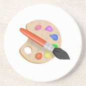 アーティストパレット コースター (正面)