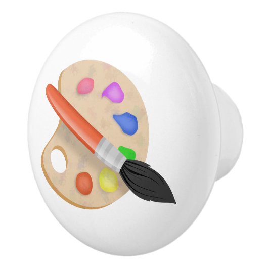 アーティストパレット セラミックノブ (右)