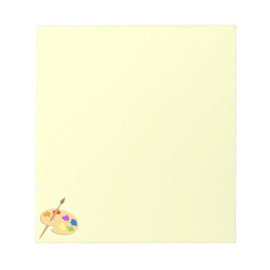 アーティストパレット ノートパッド (正面)