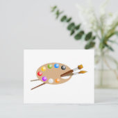 アーティストパレット ポストカード (スタンド正面)