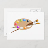 アーティストパレット ポストカード (正面/裏面)