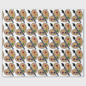 アーティストパレット ラッピングペーパー (フラット)