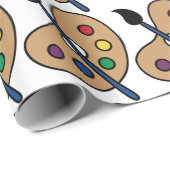 アーティストパレット ラッピングペーパー (ロールコーナー)