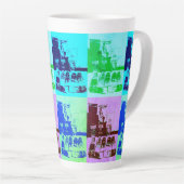 アーティストパレッポップ・アートのトアート カフェラテマグ (右アングル)