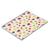 アーティストパレ絵を描ットとインク(ばちゃばちゃ)跳ねるノートブック ノートブック (左側)