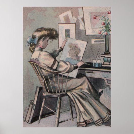 アーティストビクトリアン ポスター (正面)