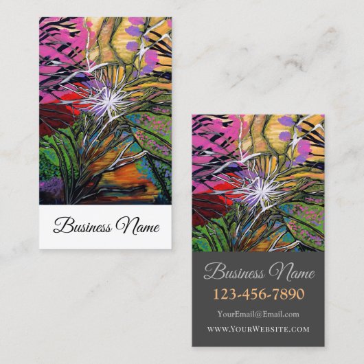 アーティストビュー 名刺 (正面/裏面)