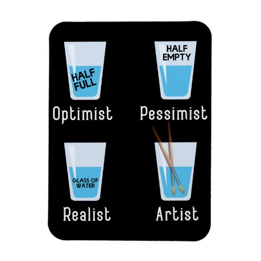 アーティストファクトおもしろいアーティストアート先生芸術的Gr マグネット (縦)