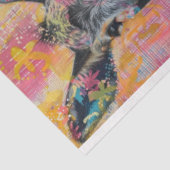 アーティストファーム動物ジャンクジャーナルの背景1 薄葉紙 (詳細)