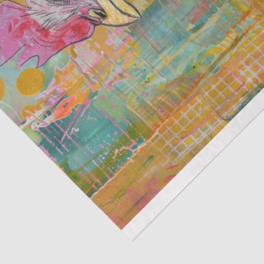 アーティストファーム動物ジャンクジャーナルの背景3 薄葉紙 (詳細)