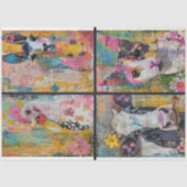 アーティストファーム動物ジャンクジャーナルの背景3 薄葉紙 (正面)