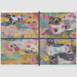 アーティストファーム動物ジャンクジャーナルの背景3 薄葉紙