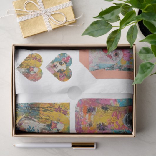 アーティストファーム動物ジャンクジャーナルEphemera 薄葉紙 (ギフト)