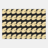 アーティストブラシとパレット ラッピングペーパーシート (正面3)