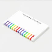 アーティストブラシ,デスクから,アート先生 ポストイット (アングル)