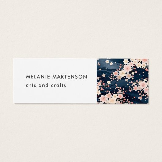 アーティストプロダクト桜ブロッサム注文サンキューカード (裏面)