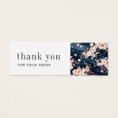 アーティストプロダクト桜ブロッサム注文サンキューカード (正面)