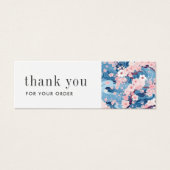 アーティストプロダクト桜ブロッサム注文サンキューカード (正面)