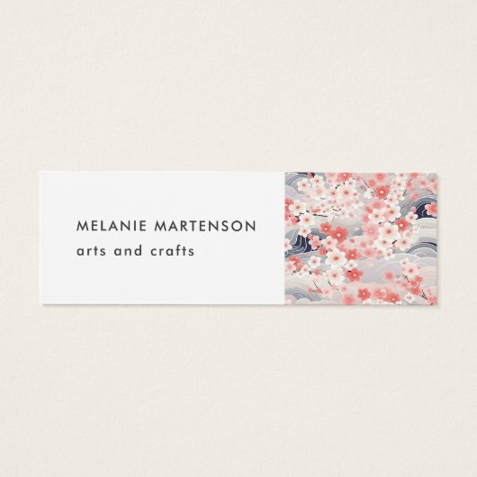 アーティストプロダクト桜ブロッサム注文サンキューカード (裏面)