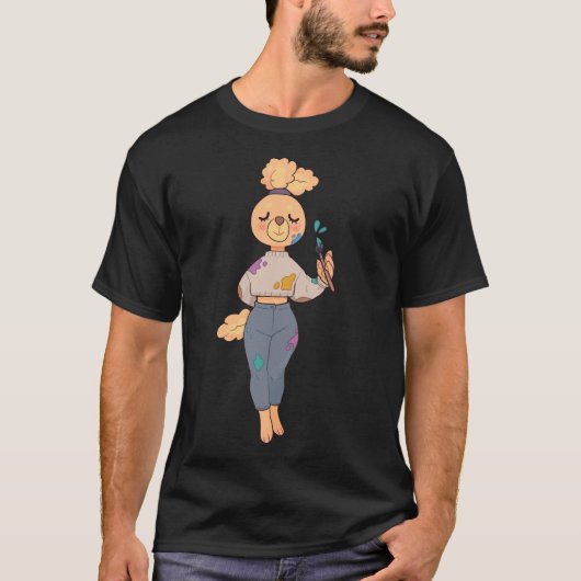 アーティストプードル Tシャツ (正面)