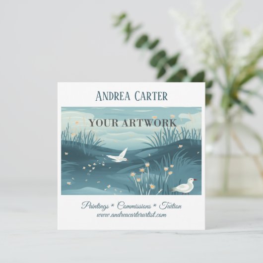 アーティストペインタプロモーションカード (スタンド正面)