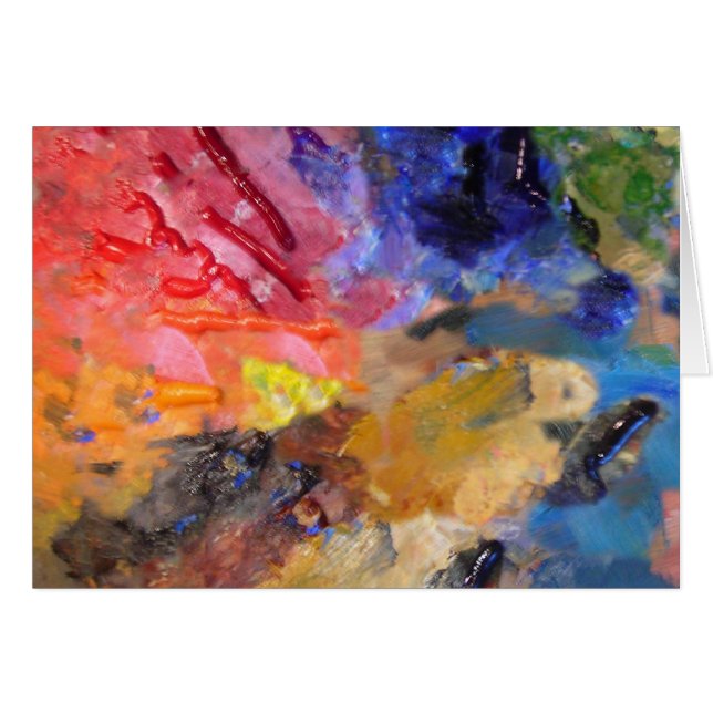 アーティストペインターのパレカラフルッ絵を描ト (正面横)