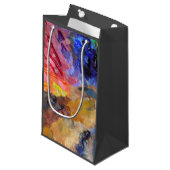 アーティストペインターのパレカラフルッ絵を描ト スモールペーパーバッグ (正面アングル)