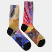 アーティストペインターのパレカラフルッ絵を描ト ソックス (右)