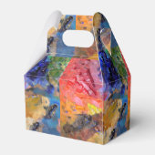 アーティストペインターのパレカラフルッ絵を描ト フェイバーボックス (裏面サイド)