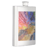 アーティストペインターのパレカラフルッ絵を描ト フラスク (右)