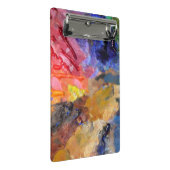 アーティストペインターのパレカラフルッ絵を描ト ミニクリップボード (アングル)