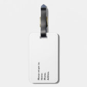 アーティストポイントイエローストーン ラゲッジタグ (裏面縦)