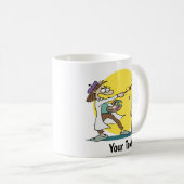 アーティストマグ – 最高傑作進行中 コーヒーマグカップ (正面右)