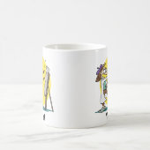 アーティストマグ – 最高傑作進行中 コーヒーマグカップ (中央)