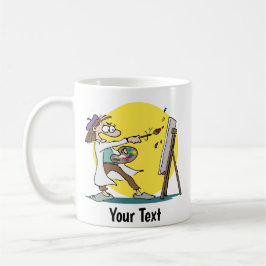 アーティストマグ – 最高傑作進行中 コーヒーマグカップ