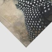 アーティストミックスメディア白黒アイボリーラージ顔 薄葉紙 (詳細)