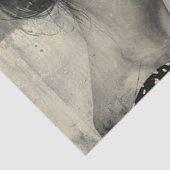 アーティストミックスメディア白黒クリーム大顔 薄葉紙 (詳細)