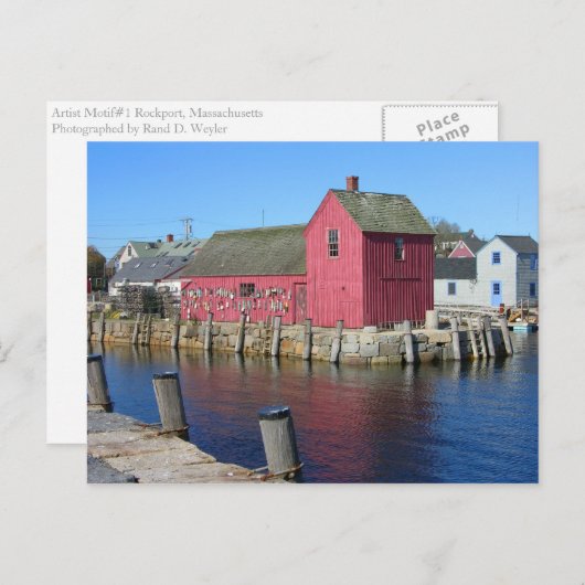 アーティストモチーフ#1 ポストカード (正面/裏面)