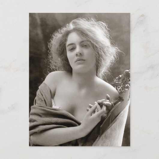 アーティストモデル, 1900 ポストカード (正面)