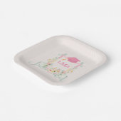 アーティストモノグラム卒業 ペーパープレート (傾斜あり)