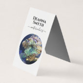 アーティストユニークテント折り畳み名刺 名刺 (正面)