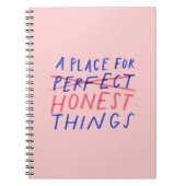 アーティストライタークリエイティブギフトアイディアトレンディーノート ノートブック (正面)