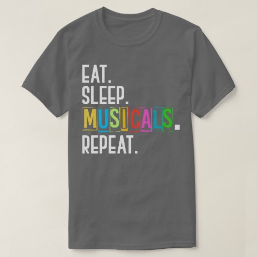アーティストライフギフト俳優ミュージカル Tシャツ (デザイン正面)