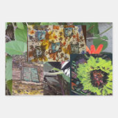 アーティストラッラップのピング紙フラットシートセット3 ラッピングペーパーシート (正面2)