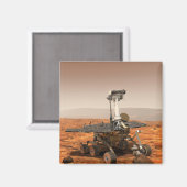 アーティストレンディションの火星ローバー マグネット (正面/裏面)