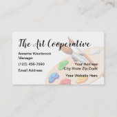 アーティスト協同組合名刺 名刺 (正面)