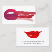 アーティスト名刺テンプレート 名刺 (正面/裏面)